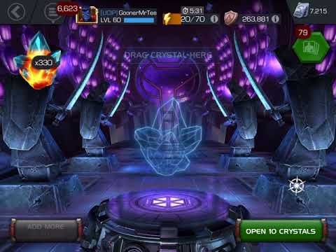Crazy Marvel Contest of Champions 1.1 million PHC Shards Christmas Day 2017 Opening!!!