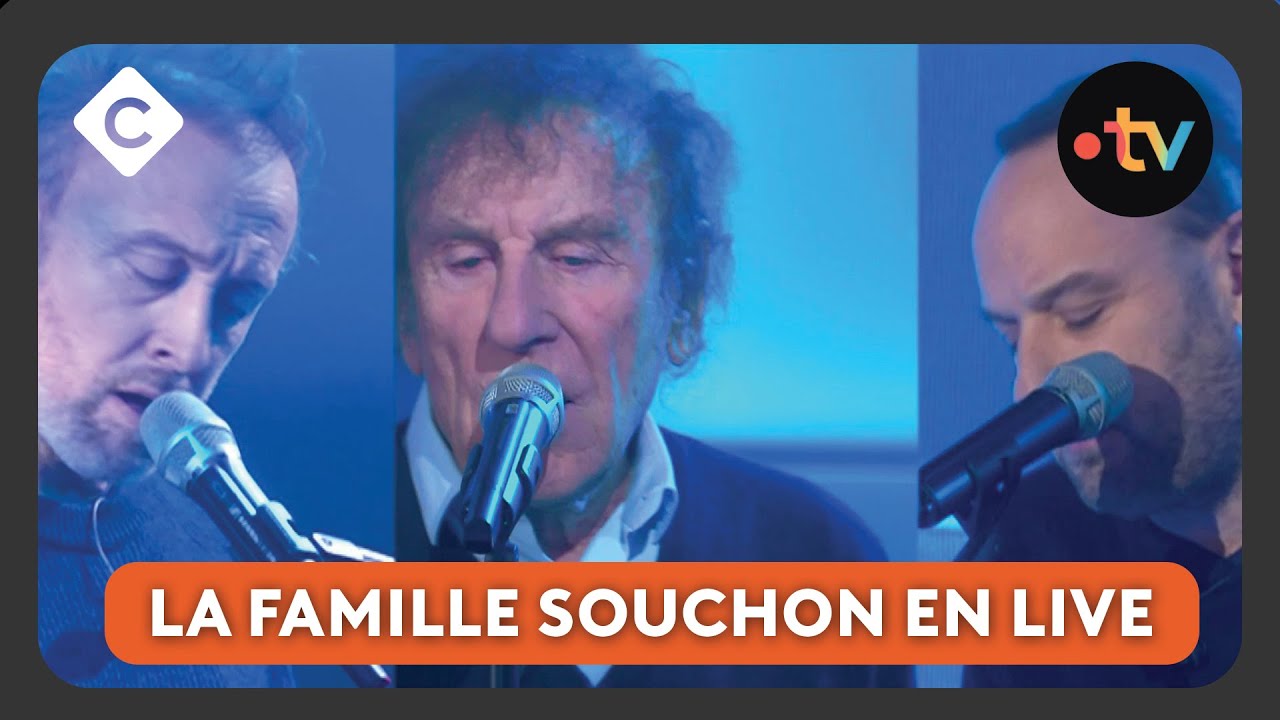 “Et si en plus y’a personne” en live par Alain Souchon, Ours et Pierre Souchon