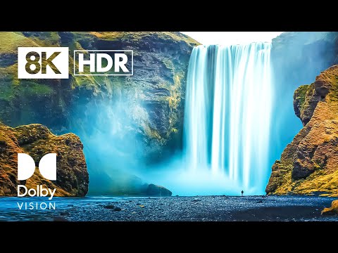 Experience Powerful Waterfalls in 8K (Dolby Vision™) HDR | 8K VIDEO ULTRA HD