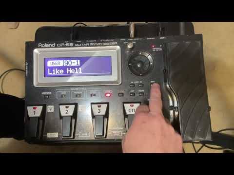 Review/Demo of GR-55 Normal Guitar Input Modification