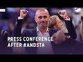 Press conference after #ANDSTA