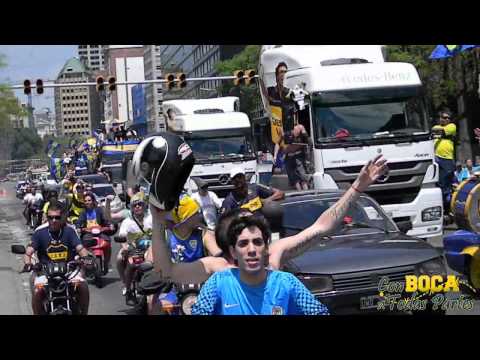 "Caravana al Gallinero - Parte 1" Barra: La 12 • Club: Boca Juniors