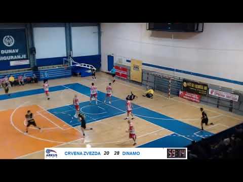 ARKUS liga 9. kolo / MRK Crvena Zvezda - RK Dinamo / 09.11.2019.