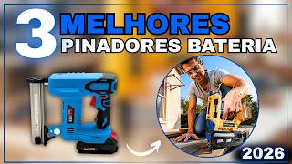 TOP 3 Pinadores a Bateria 2026: Jumlee JT-SG48VK, Eavae Profissional ou B-Tek Brushless