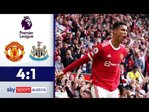 CR7-Doppelpack bei Rückkehr! | Manchester United - Newcastle | Highlights - Premier League 2021/22