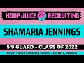 Shamaria Jennings Junior Year Early Highlights