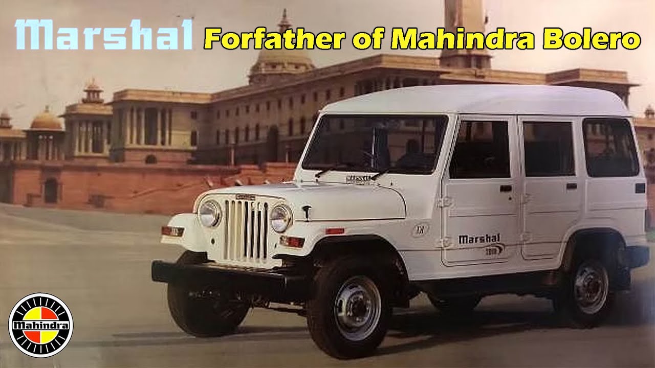 Mahindra Marshal - First Hard top SUV | History of Bolero