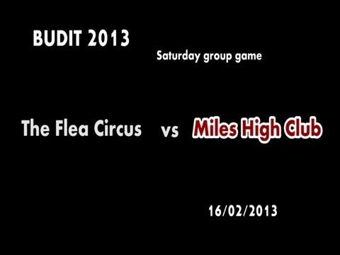 BUDIT 2013: The Flea Circus v Miles High Club
