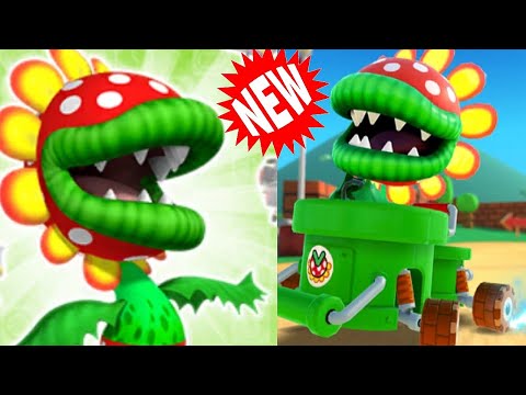 Mario kart tour Piranha Plant tour Dry Bones cup new Character Petey Piranha Unlocked Gameplay