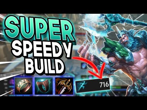 Smite: The Super SPEEDY Poseidon Build - I'VE NEVER BEEN SO SPEEDY!