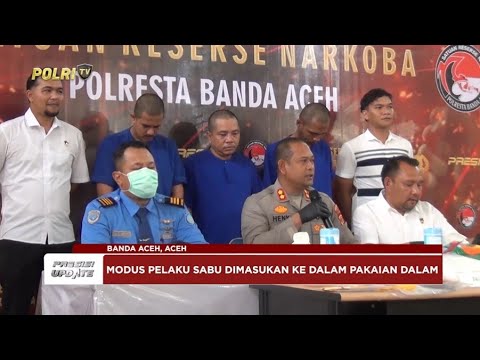 PRESISI UPDATE: POLRESTA BANDA ACEH GAGALKAN PENYELUNDUPAN 2 KILOGRAM SABU 22/05/25 (10.30)