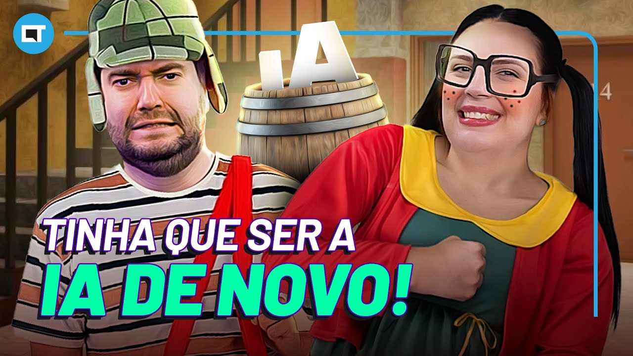 Tinha que ser a IA de novo! Como a IA desfigurou o Chaves