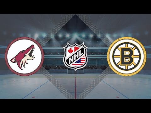 Обзор матча Аризона - Бостон / COYOTES VS BRUINS FEBRUARY 28, 2017 HIGHLIGHTS