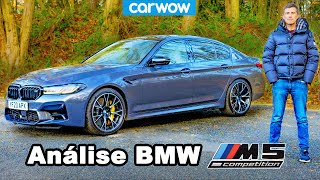 Análise do novo BMW M5 2021: veja o quão LOUCAMENTE rápido ele chega em 100km/h!
