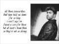 george michael - waiting (reprise) lyric video