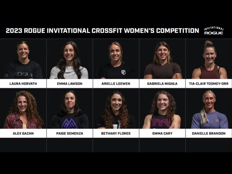 Rogue Invitational 2023 - Women’s Event 1 -Final Heat #crossfit #rogueinvitational #fitness