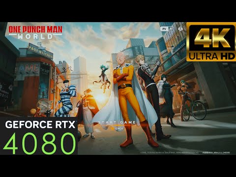 ONE PUNCH MAN: WORLD - Full Gameplay (no commentary gameplay) 4K 60fps (ULTRA HD)