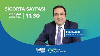 AgeSA Genel Müdürü Fırat Kuruca, Habertürk’te “Sigorta Sayfası” Programı Konuğu