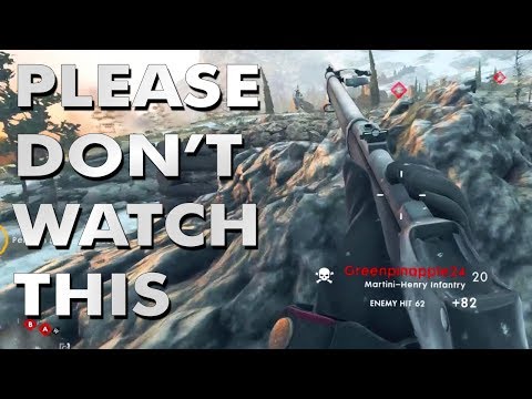 I suck at sniping in BF1