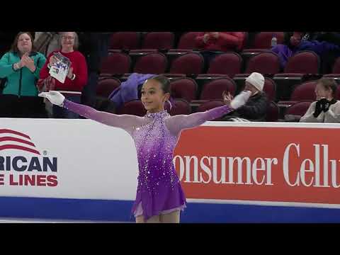 Skylar Lautowa-Peguero | Junior Women Free Skate | 2025 Prevagen U.S. Figure Skating Championships