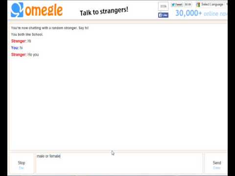 Omegle Text Chat ~ 1