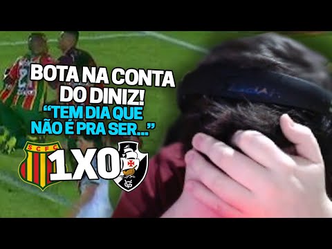 CASIMIRO REAGE A SAMPAIO CORRÊA 1X0 VASCO PELA 29ª RODADA DA SÉRIE B 2021 | Cortes do Casimito