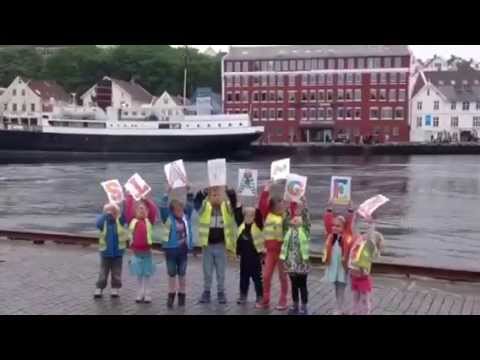Stavanger - Thorsens Bageri & Cafe. Musikkvideo av Qmarka FUS Barnehage
