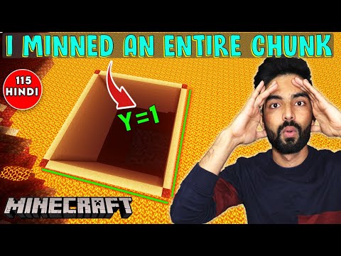 I Mined an Entire Chunk in the Nether and Found this - Minecraft Survival Gameplay #115