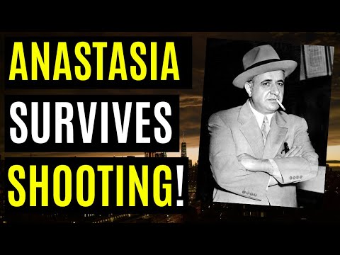 Albert Anastasia survives being shot! 20 year old, future Mob Boss, gunned down in ambush.