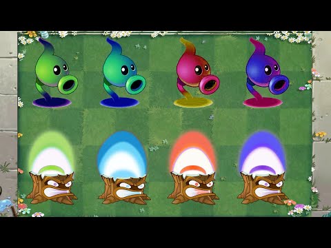 Shadow Peashooter + Torchwood Vs 999 Vase Gargantuar| Plants vs Zombies 2 Mod