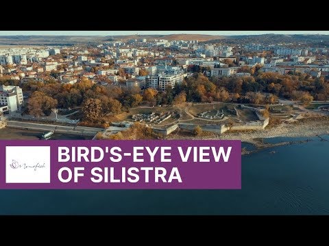 Bird's-eye view of Silistra