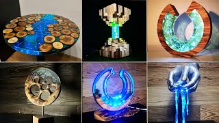 2h Amazing Epoxy Resin DIY Ideas - Tables , Lamps , Sculptures - Resin Art