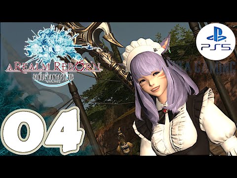 Final Fantasy XIV A Realm Reborn 2.0 [PS5] Gameplay Walkthrough Part 4 (Main Story) | No Commentary
