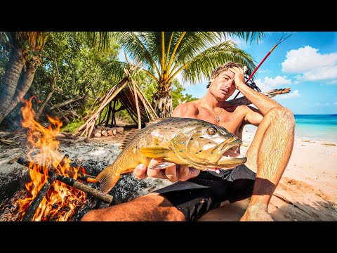 3 Days Solo Survival on Uninhabited Island | No Food, No Water, No Shelter