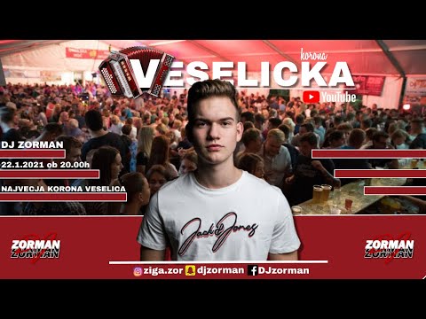 🔴VseSLOVENSKA online VESELICA | PARTY / ŽUR MIX 2021🔴 - DJ ZORMAN
