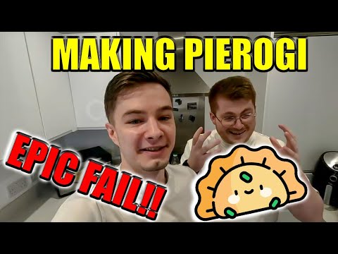ENGLISH GUY TRIES MAKING POLISH PIEROGI! (FAIL?)