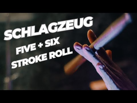 Schlagzeug Lernen: Wie du den FIVE und SIX STROKE ROLL (#Rudiment) übst und anwendest