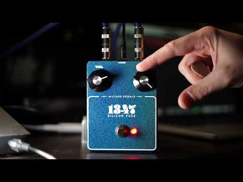 Mythos Pedals 1347 Silicon Fuzz 2022 - Blue image 7