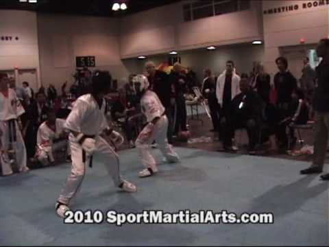 Willie Hicks v Unknown - Men's LW point sparring - 2010 Compete Nationals