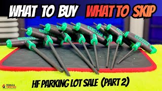 Harbor Freight Parking Lot Sale. The Good, The Bad, and Better Alternatives.