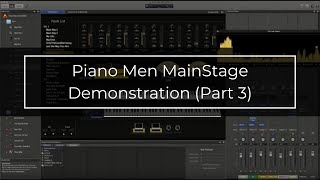 Piano Men MainStage Demonstration (Part 3)