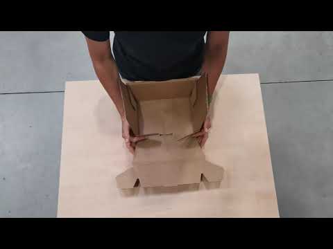 Faltanleitung für ETIVERA Geschenkschalen