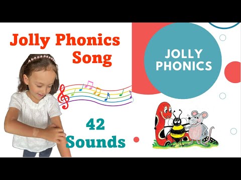 Jolly Phonics Song 42 Sounds/ジョリーフォニックス歌　42音　子ども英語発音