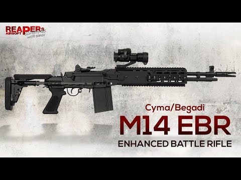 [Review] Cyma/Begadi M14 EBR (EFCS/Mosfet/HighTorque/FlatHop) 6mm Airsoft/Softair (DE)