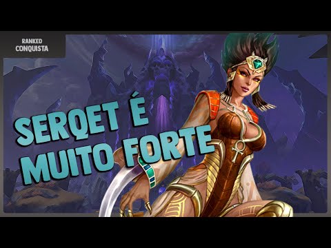 SMITE BRASIL | SEASON 6 - RANKED CONQUISTA ft. ZCYAN - Serqet (JG)