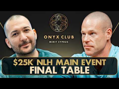 $1,150,000 for 1st! | $25,500 NLH Main Event | FINAL TABLE ft Patrik Antonius | Onyx Club