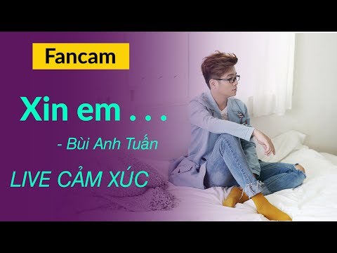 [Fancam] Bùi Anh Tuấn hát live Xin Em cực kỳ cảm xúc
