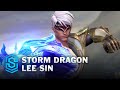 Storm Dragon Lee Sin Wild Rift Skin Spotlight