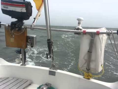 Sailboat Contest 28 open Northsea 5 Bft Autopilot