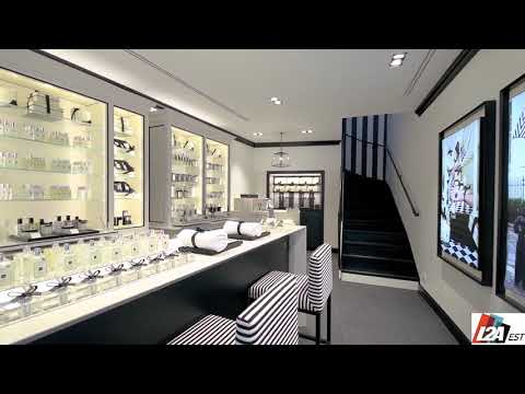 Réalisation de la boutique Jo Malone à Paris